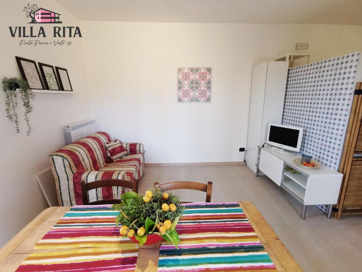 Villa Rita - Casa Vista Mare - Vasto Punta Penna Экстерьер фото